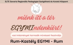 Mink itt a tr - vasi intzmnyek harmadik mvszeti fesztivlja - a Rum-Kastly EGYMI munki 