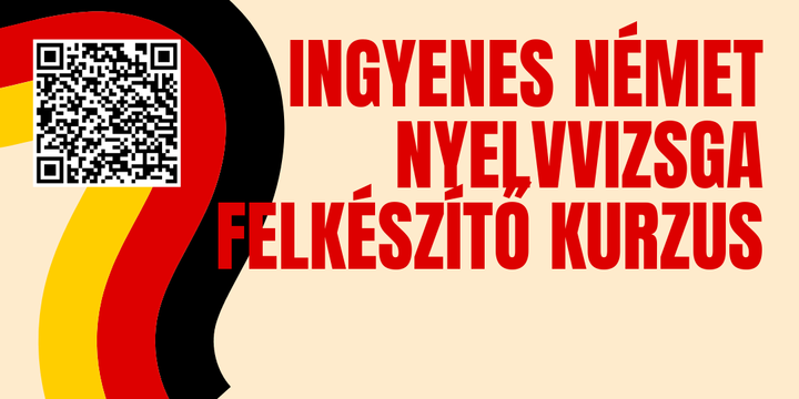 Ingyenes német nyelvvizsga felkészítő kurzus - 2026/2027. tanév Ingyenes német nyelvvizsga felkészítő kurzus - 2026/2027. tanév